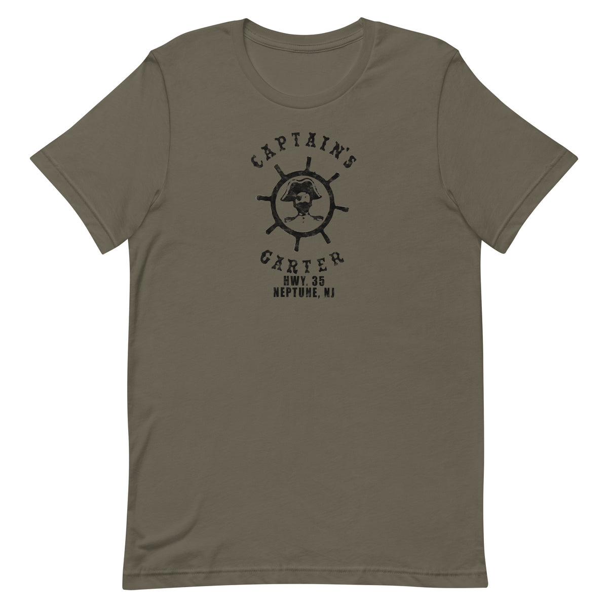 Captain's Garter - NEPTUNE - Unisex t-shirt Army