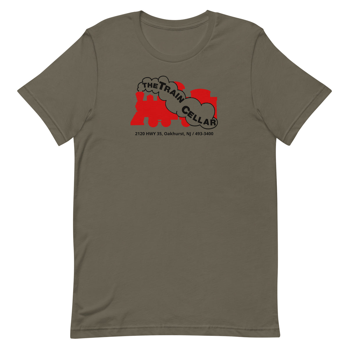 The Train Cellar - OAKHURST - Unisex t-shirt