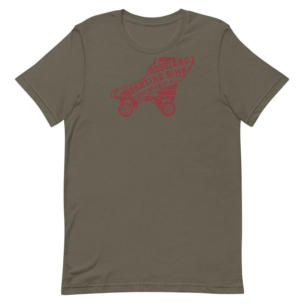 Roseland Skating Rink - LONG BRANCH - Unisex t-shirt