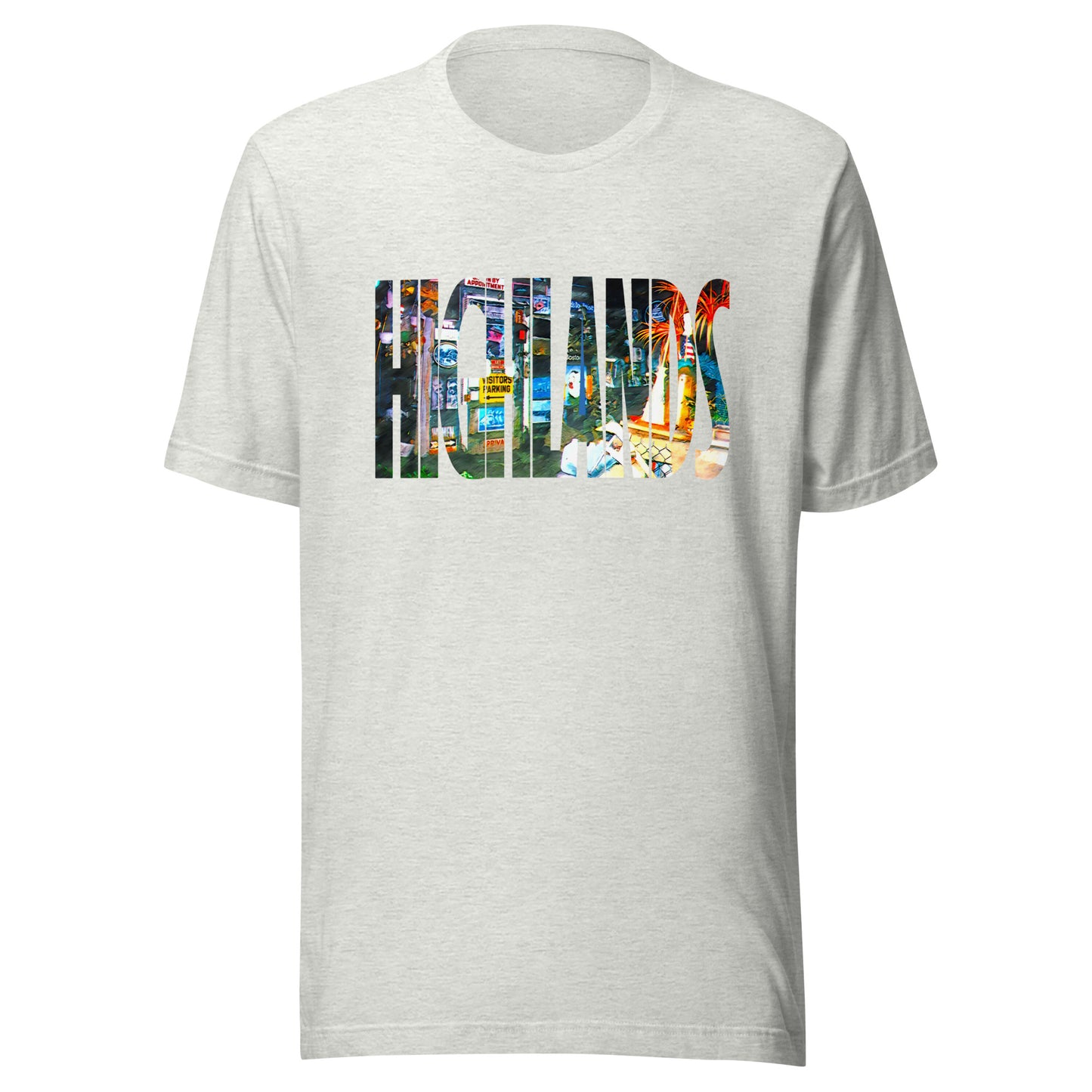 Bud's Grave / HIGHLANDS - HIGHLANDS - Unisex t-shirt Ash