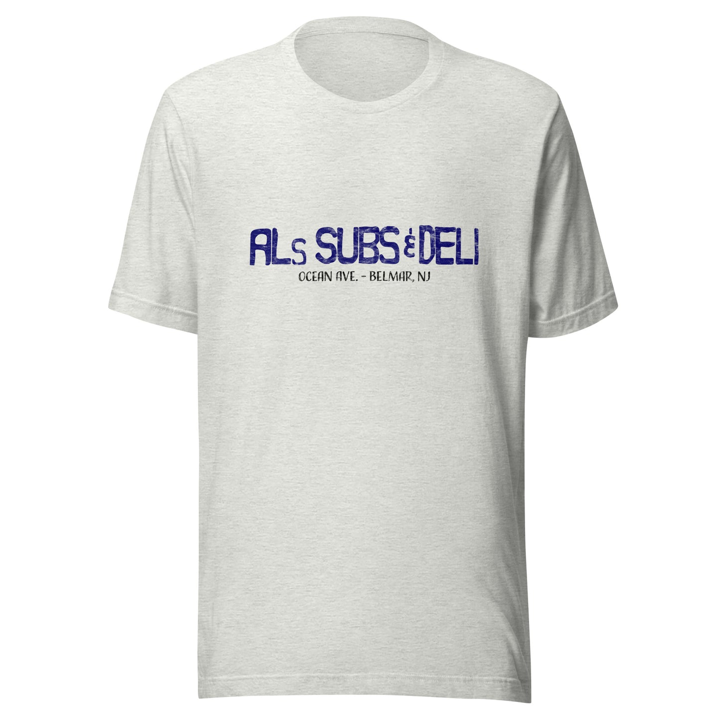 Al's Subs & Deli - BELMAR - Unisex t-shirt Ash