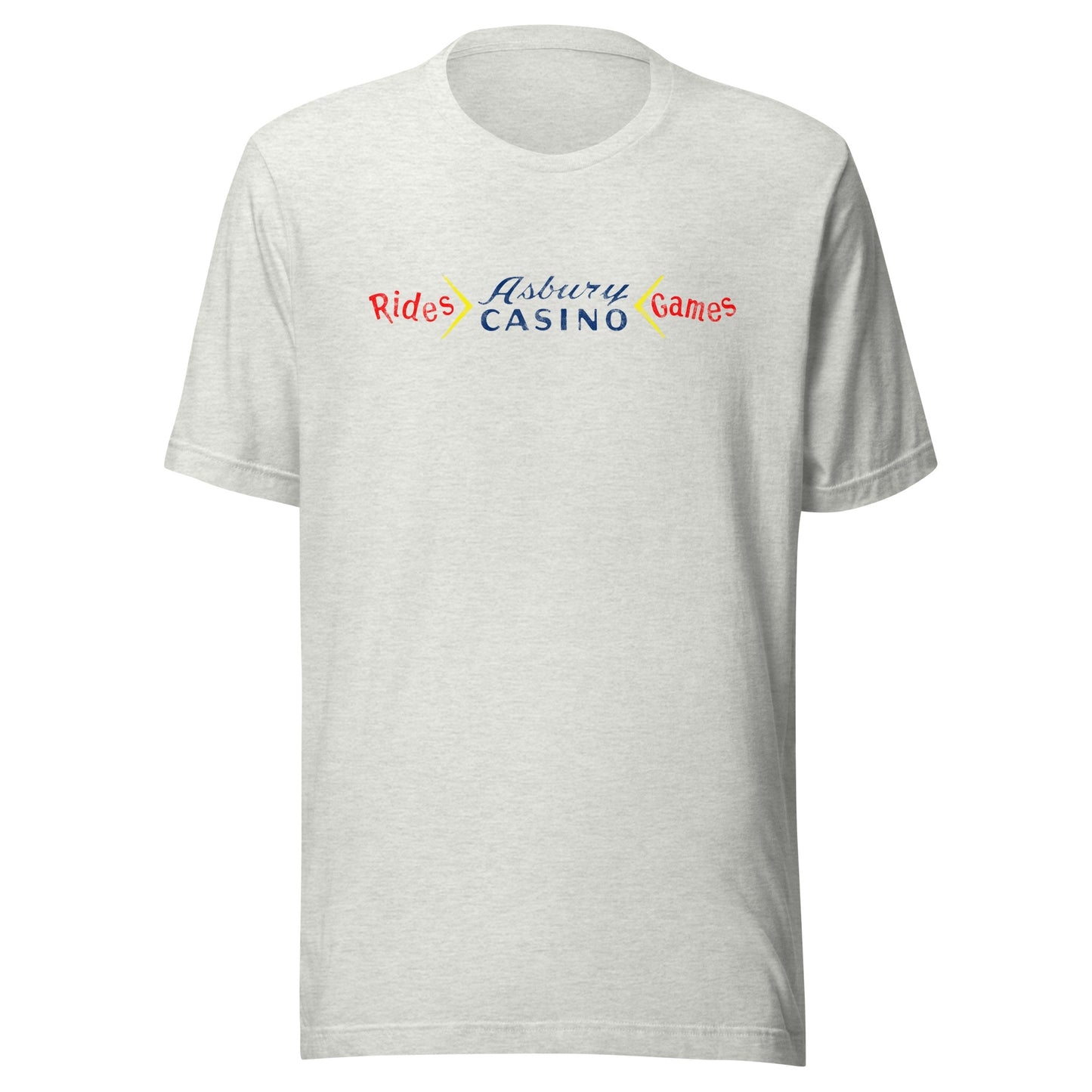 Asbury Casino - ASBURY PARK - Unisex t-shirt Ash