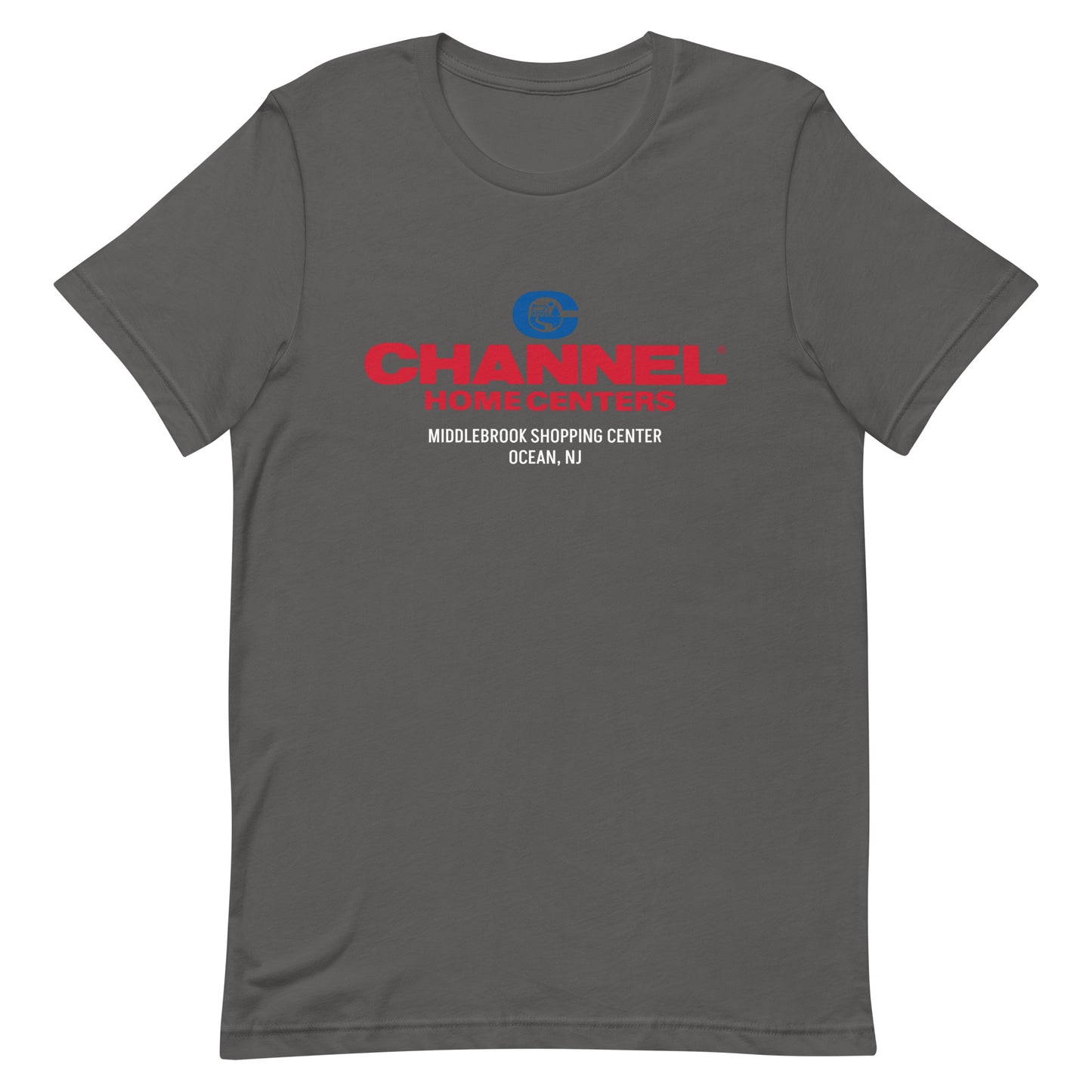 Channel Home Centers - OCEAN - Unisex t-shirt Asphalt