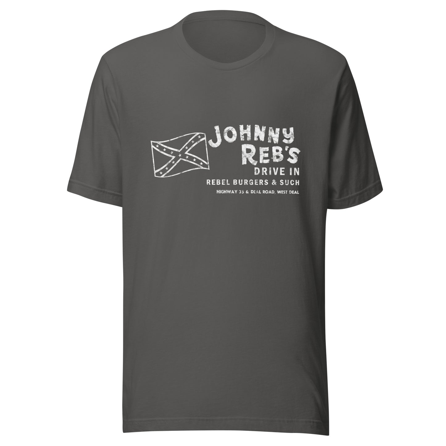 Johnny Reb's - OCEAN - Unisex t-shirt Asphalt