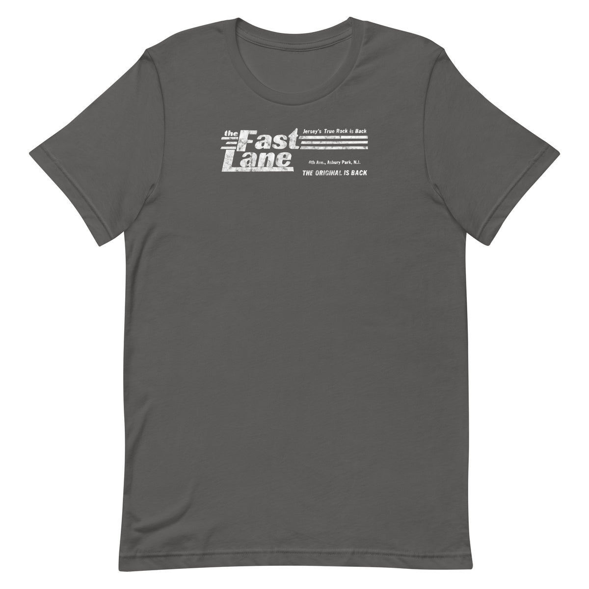 The Fast Lane (White Logo) - ASBURY PARK - Unisex t-shirt