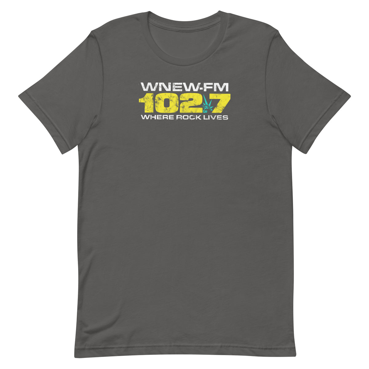 WNEW FM 102.7 Where Rock Lives - NEW YORK / NEW JERSEY / CONNECTICUT - Unisex t-shirt
