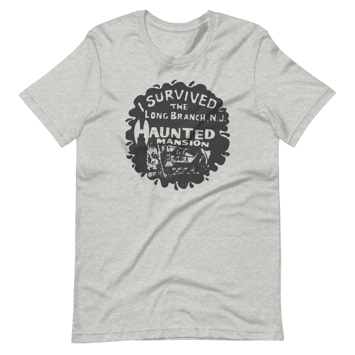 I Survived the Haunted Mansion - LONG BRANCH - Unisex t-shirt – Jersey 