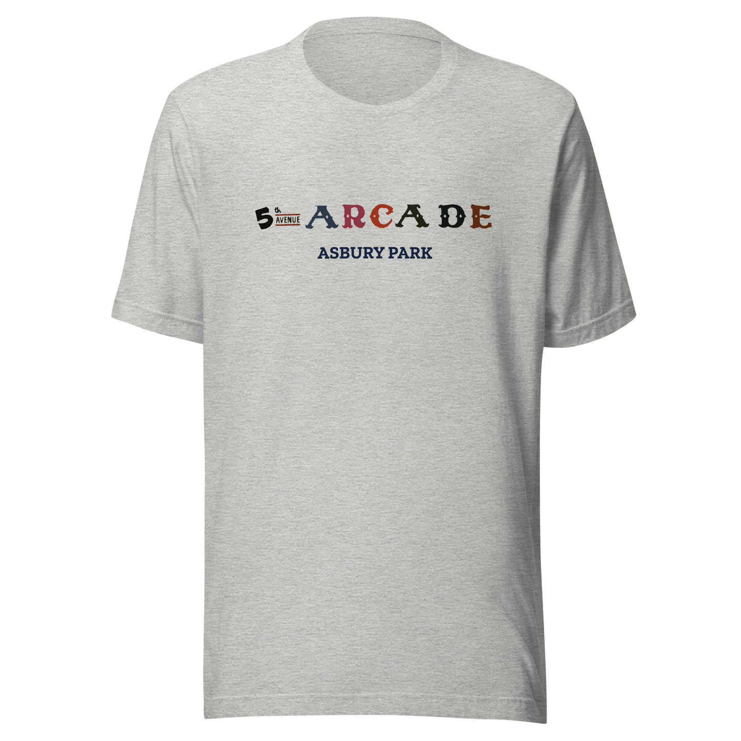 5th Avenue Arcade - ASBURY PARK - Unisex t-shirt Athletic Heather
