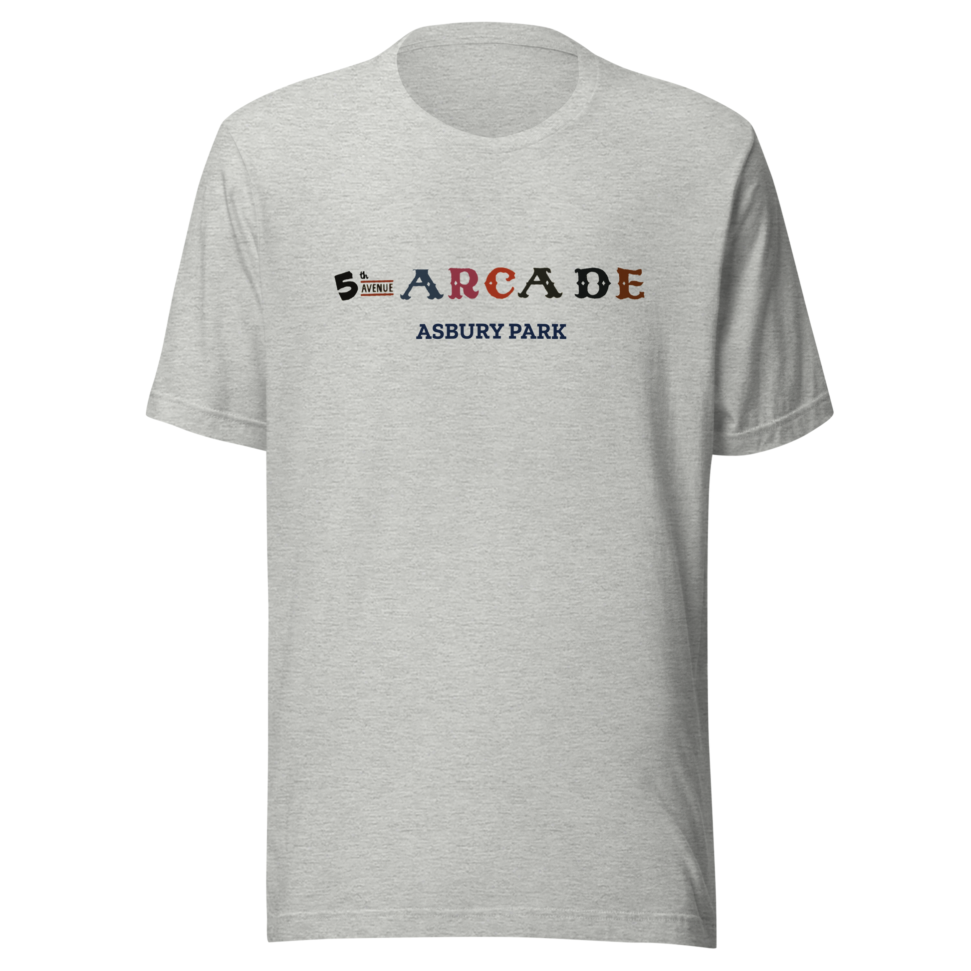 5th Avenue Arcade - ASBURY PARK - Unisex t-shirt Athletic Heather