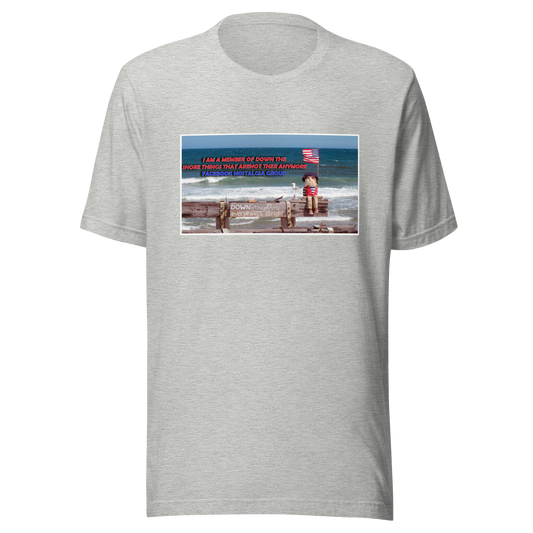 Down the Shore, Things that arenot there anymore - Facebook Group - Unisex t-shirt Athletic Heather