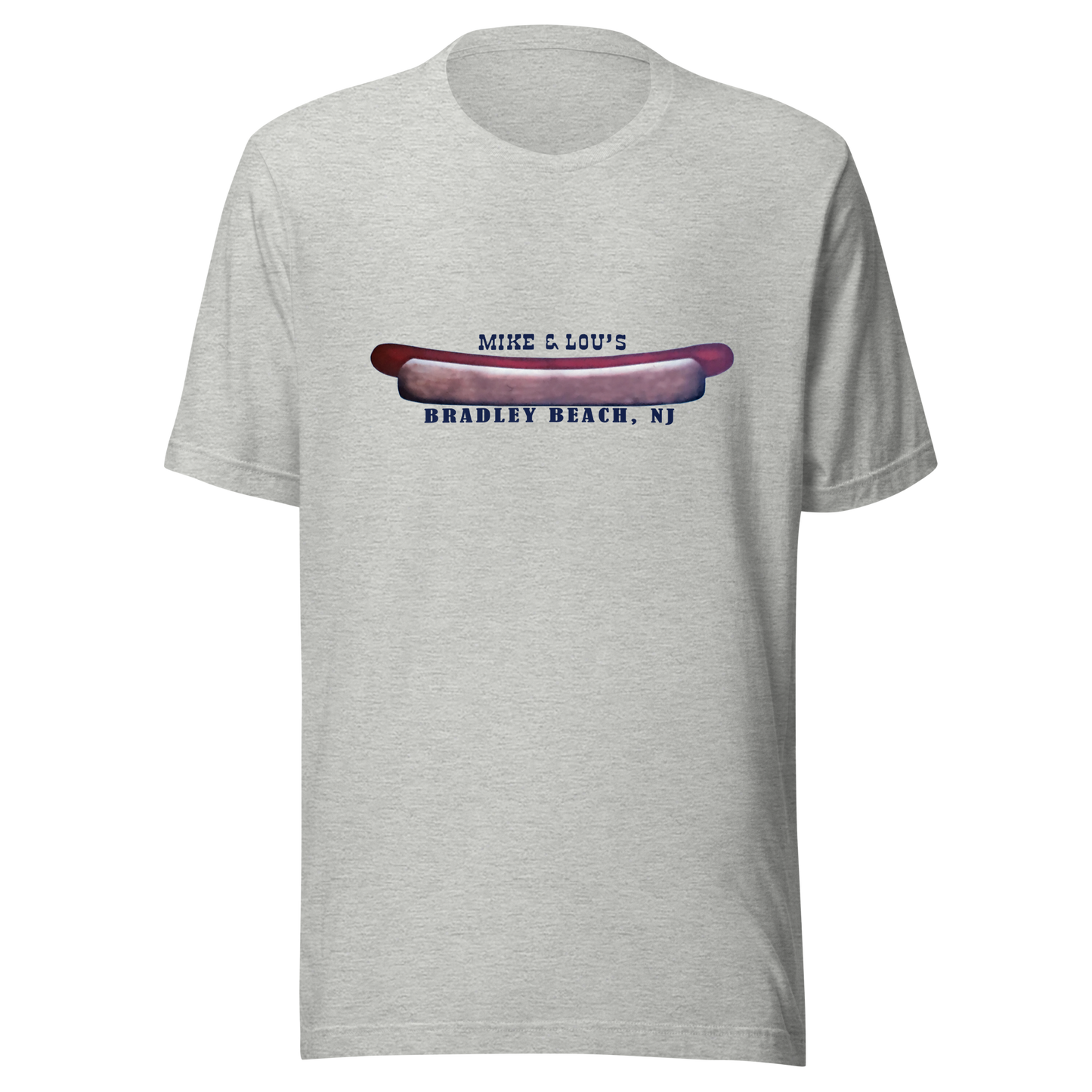 Mike & Lou's - BRADLEY BEACH - Unisex t-shirt Athletic Heather