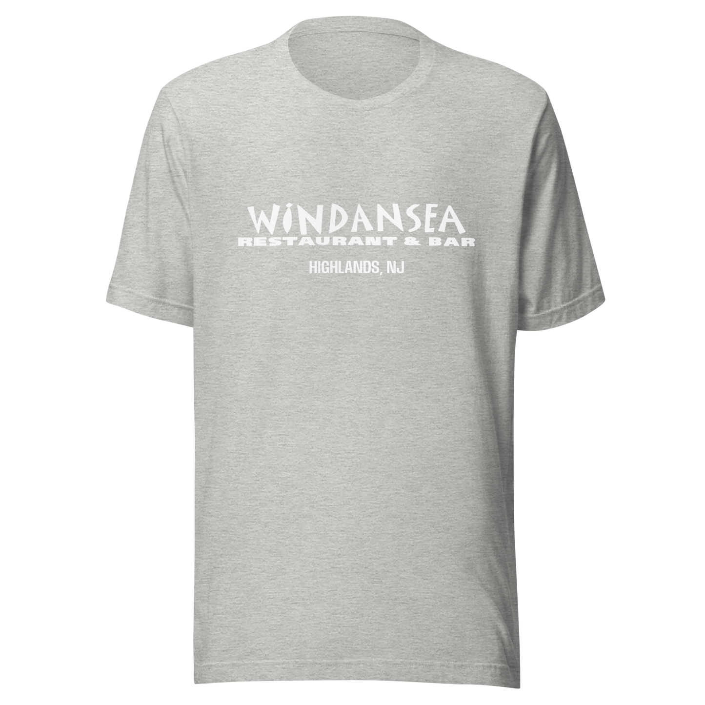 Windansea Restaurant & Bar - HIGHLANDS - Unisex t-shirt Athletic Heather
