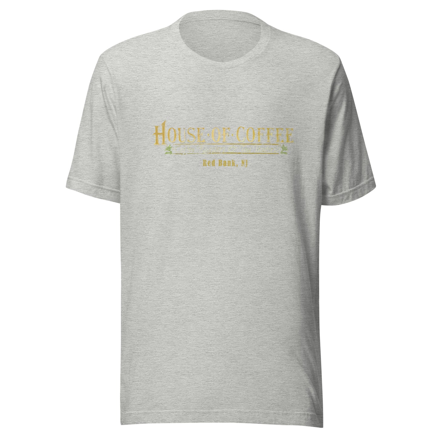 House of Coffee - RED BANK - Unisex t-shirt Athletic Heather