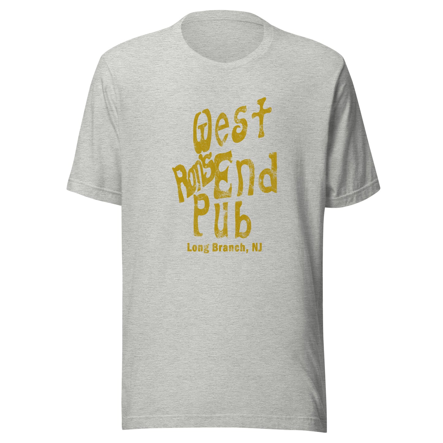 Ron's West End Pub - LONG BRANCH - Unisex t-shirt Athletic Heather