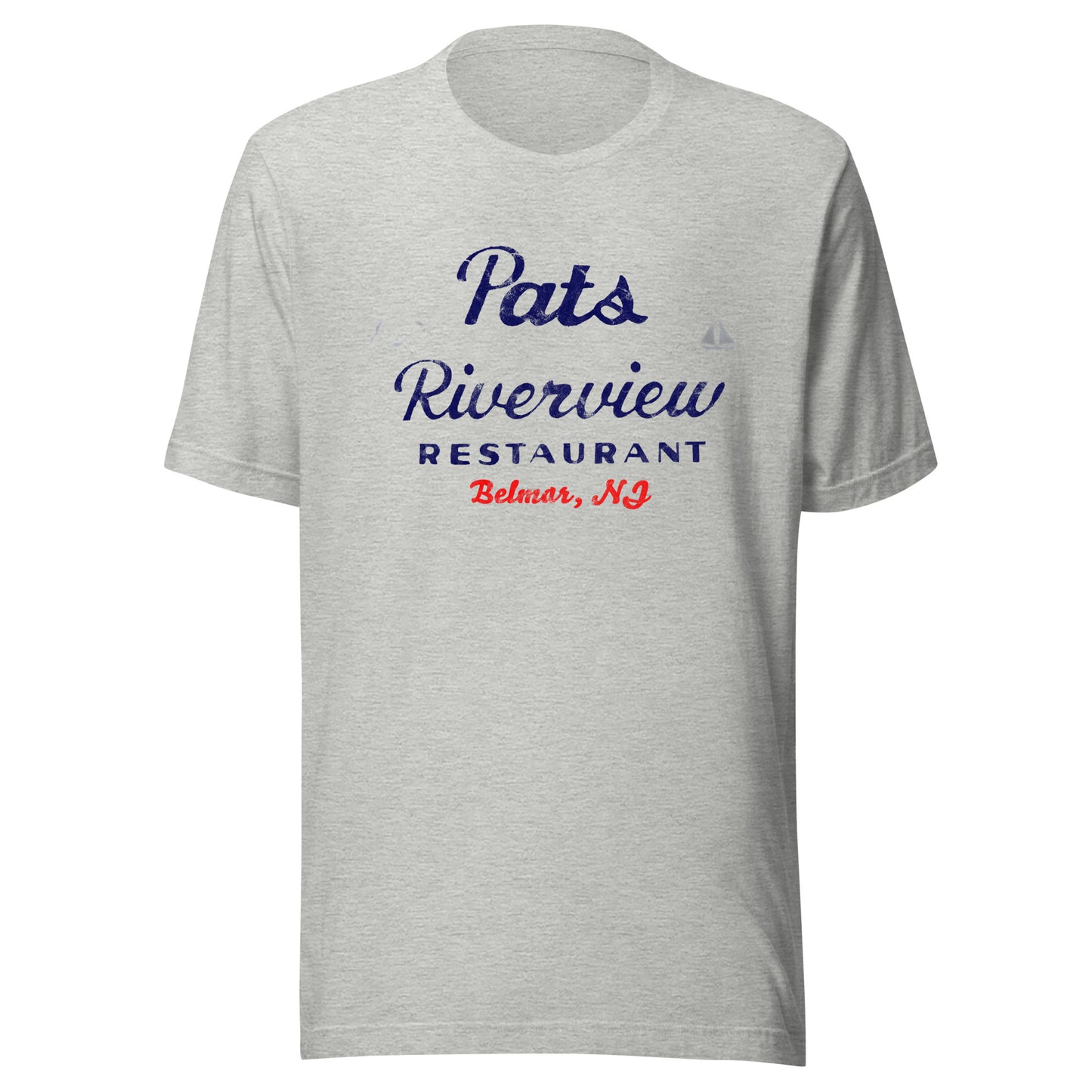 Pat's Riverview Diner - BELMAR - Unisex t-shirt Athletic Heather