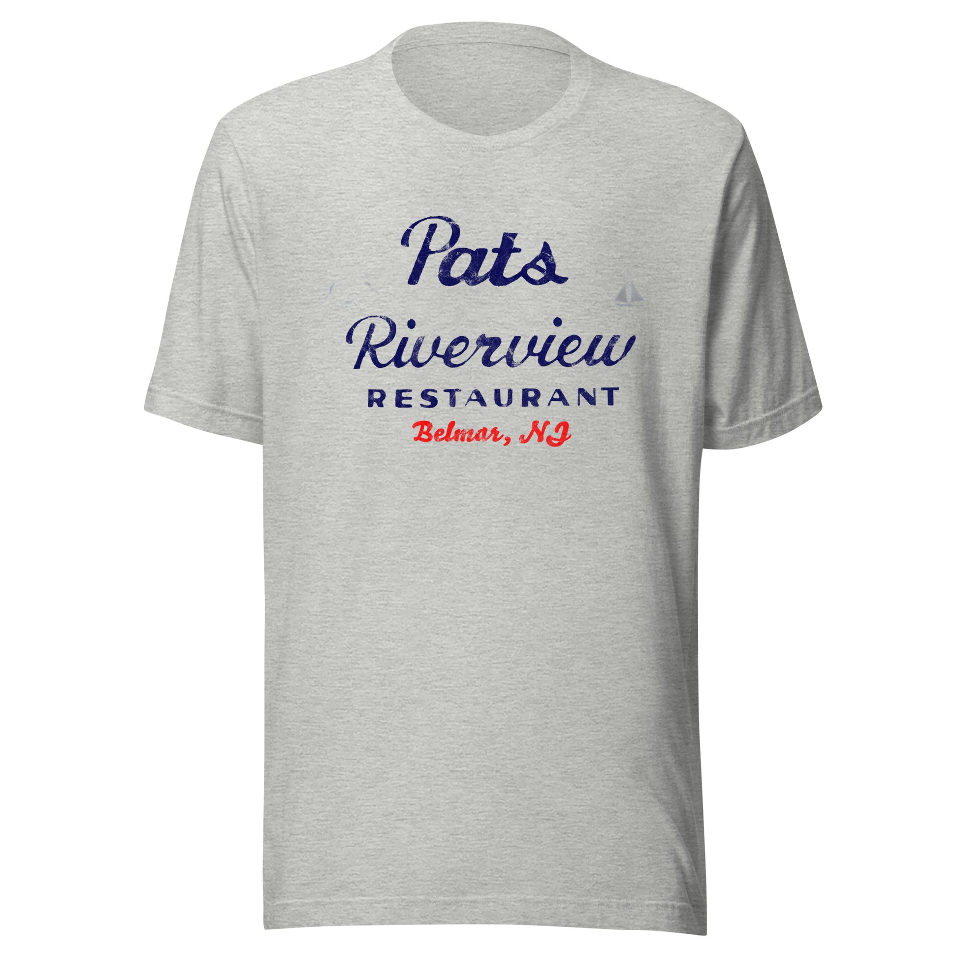 Pat's Riverview Diner - BELMAR - Unisex t-shirt Athletic Heather