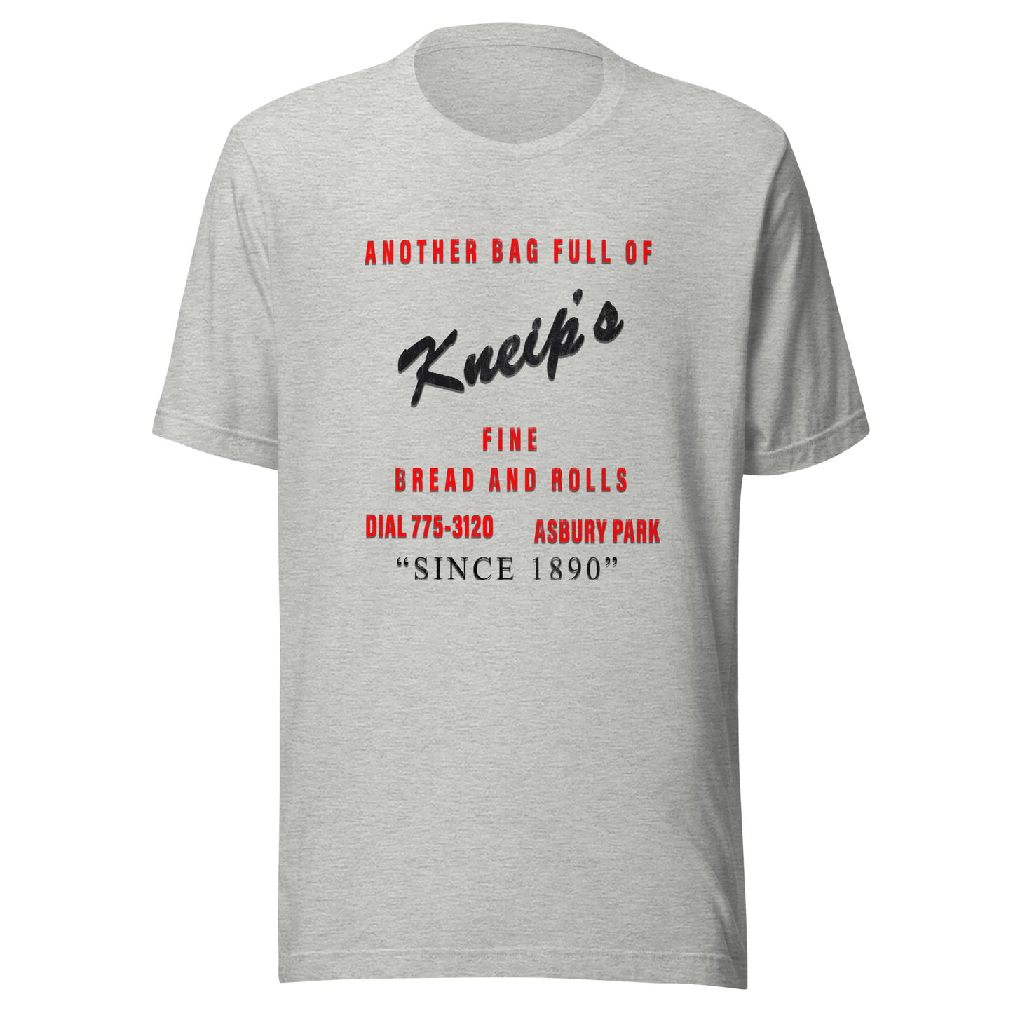 Kneip's Rolls - ASBURY PARK - Unisex t-shirt Athletic Heather