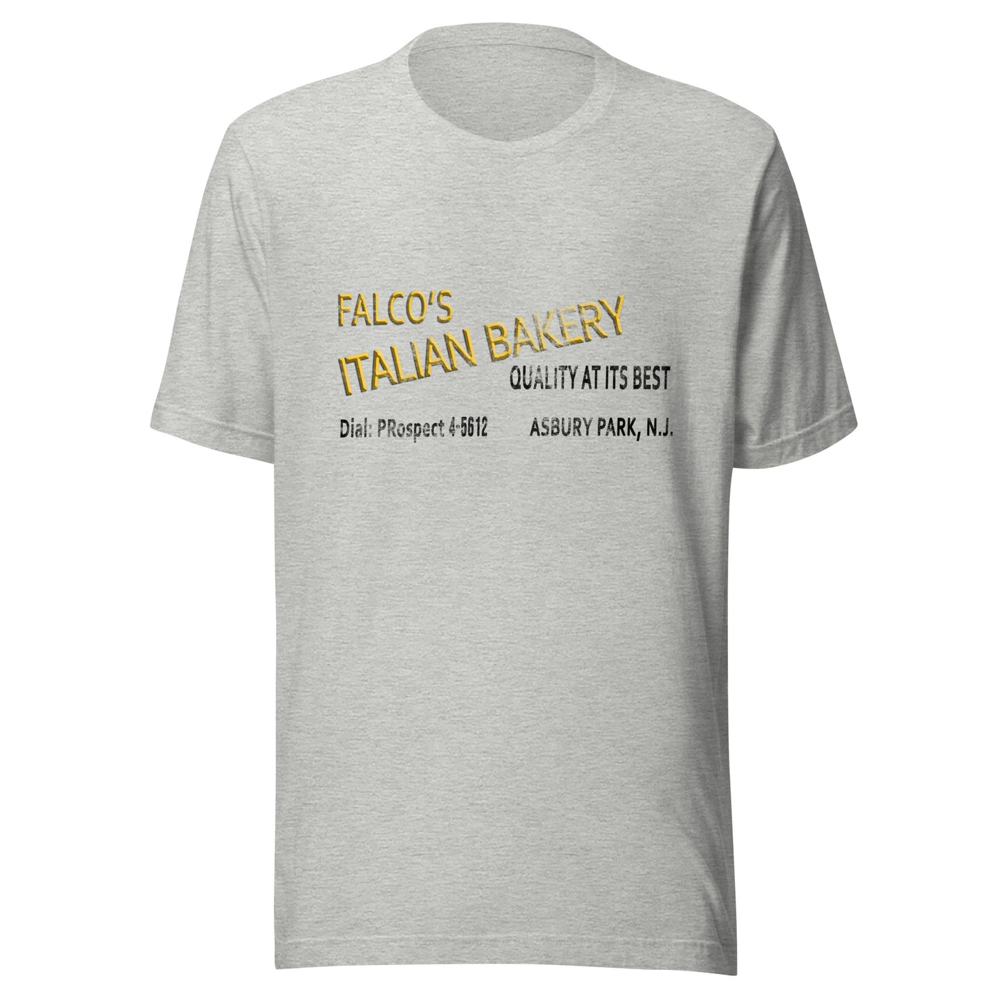 Falco's Italian Bakery - ASBURY PARK - Unisex t-shirt Athletic Heather