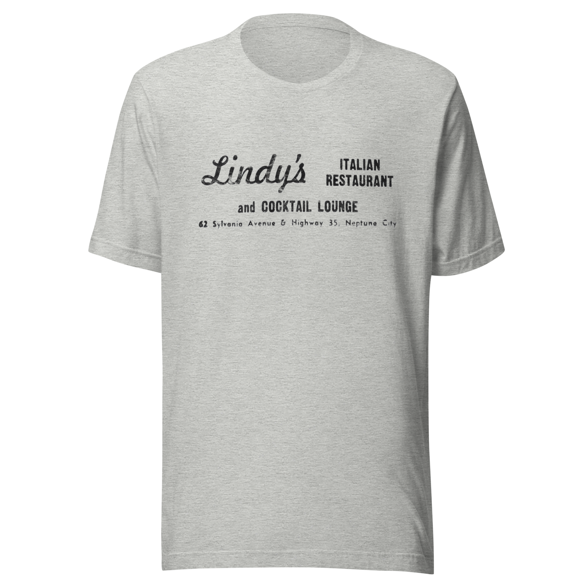 Lindy's Italian Restaurant - NEPTUNE CITY - Unisex t-shirt Athletic Heather