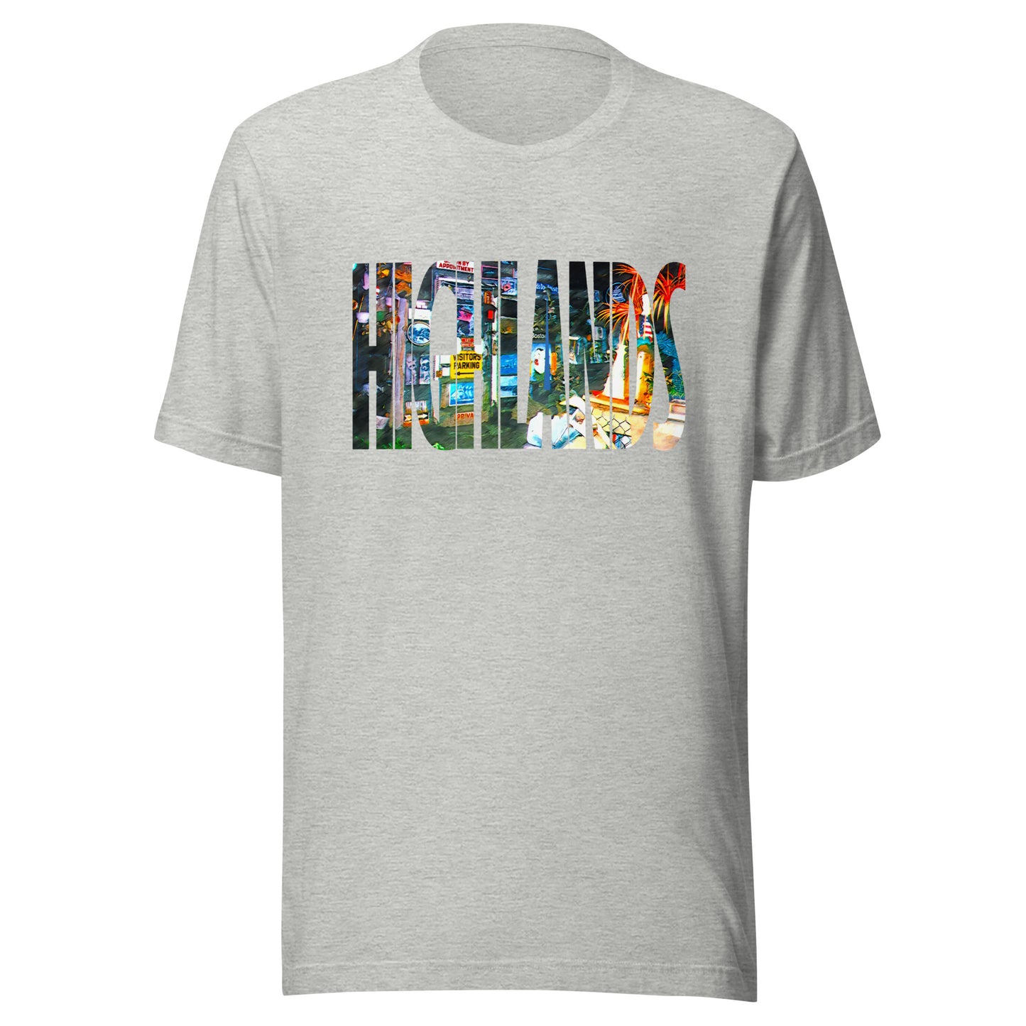 Bud's Grave / HIGHLANDS - HIGHLANDS - Unisex t-shirt Athletic Heather