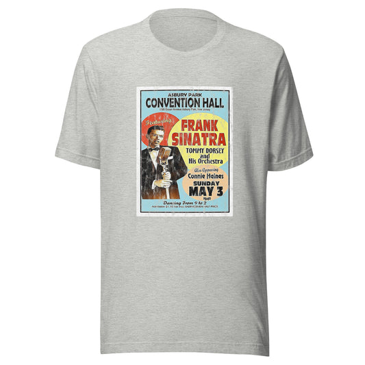 Sinatra at Convention Hall - ASBURY PARK - Unisex t-shirt Athletic Heather