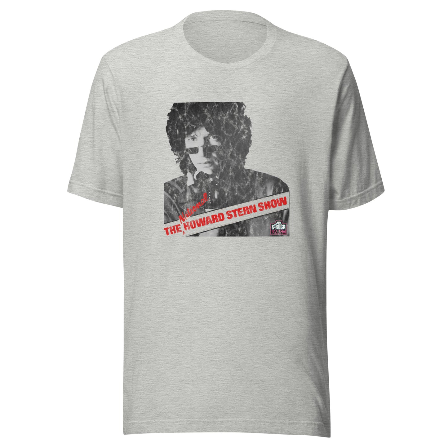 The National Howard Stern Show - HOWARD STERN / KROCK - Unisex t-shirt Athletic Heather