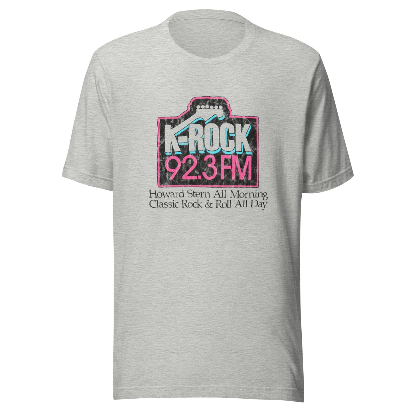 Howard All Morning - HOWARD STERN / KROCK - Unisex t-shirt Athletic Heather