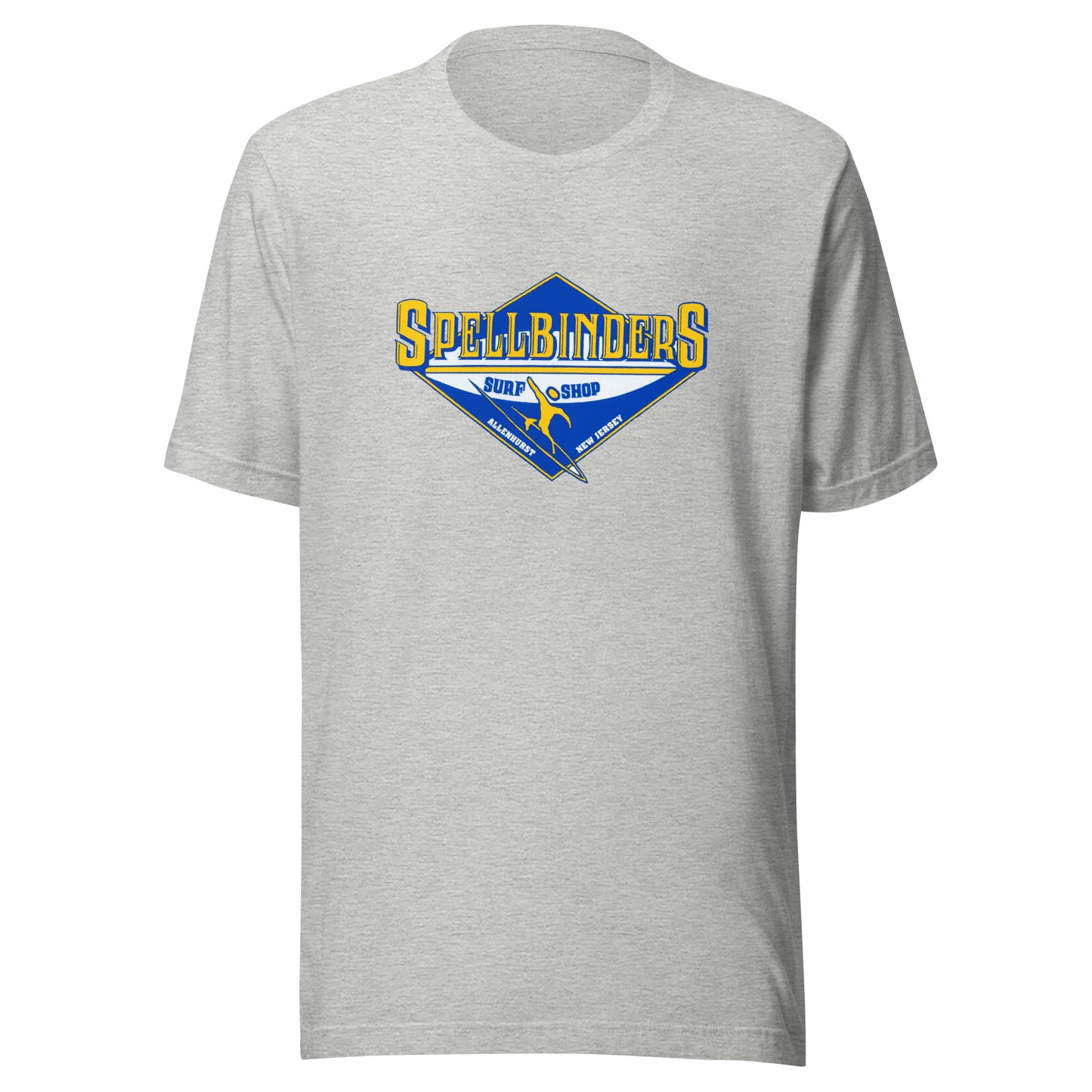 Spellbinder's Surf & Snow - ALLENHURST - Unisex t-shirt Athletic Heather