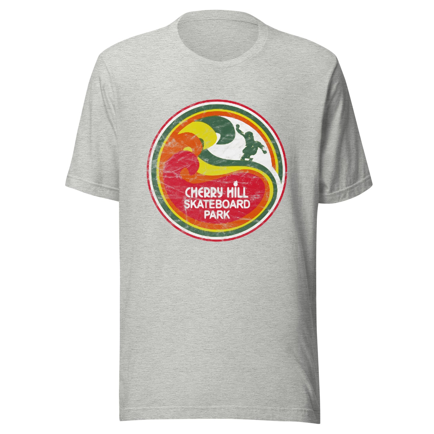Cherry Hill Skateboard Park - CHERRY HILL - Unisex t-shirt Athletic Heather