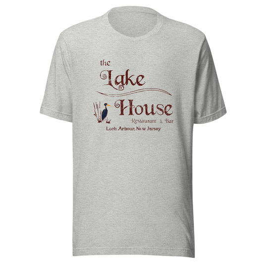 The Lakehouse Restaurant and Bar - LOCH ARBOUR - Unisex t-shirt Athletic Heather