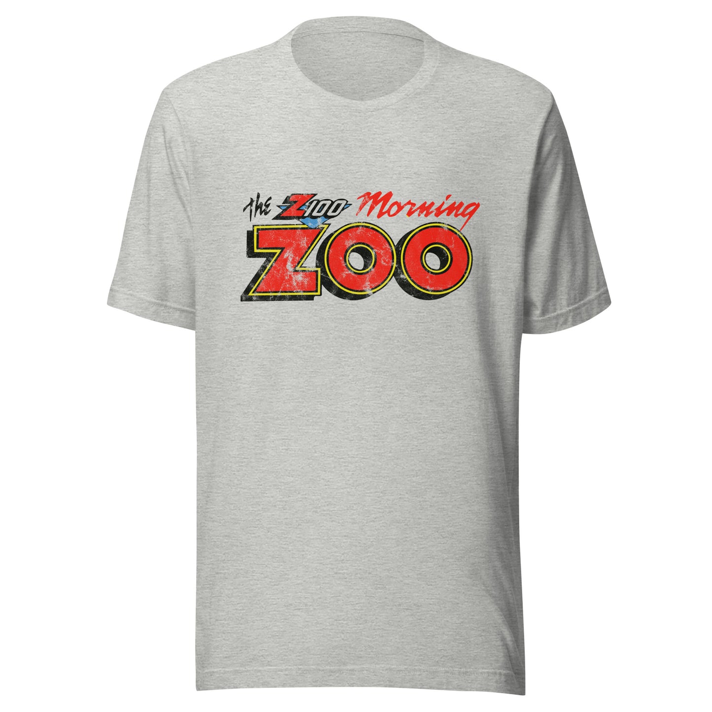 The Z100 Morning Zoo - NEW JERSEY / NEW YORK / CONNECTICUT - Unisex t-shirt Athletic Heather