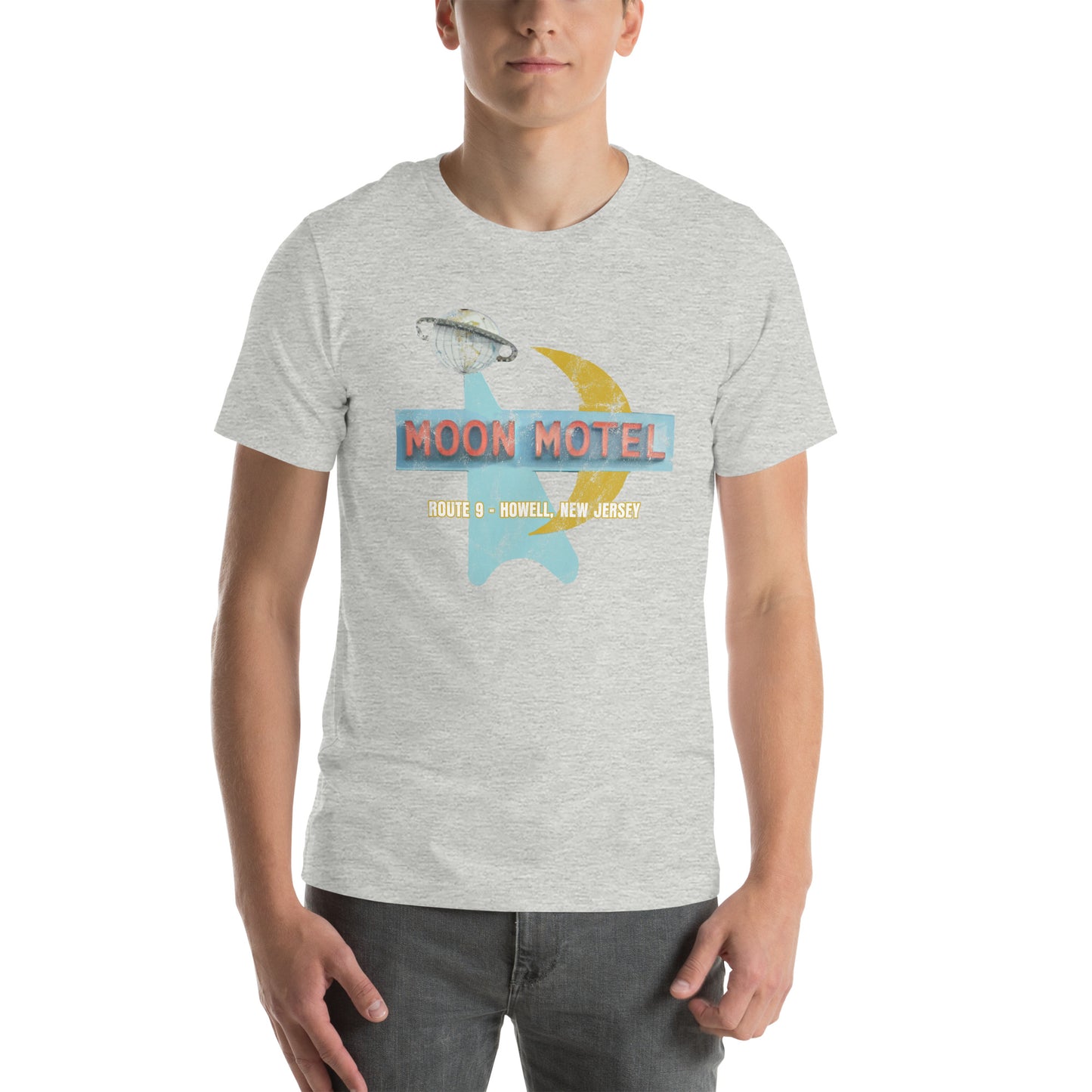 Moon Motel - HOWELL - Unisex t-shirt Athletic Heather