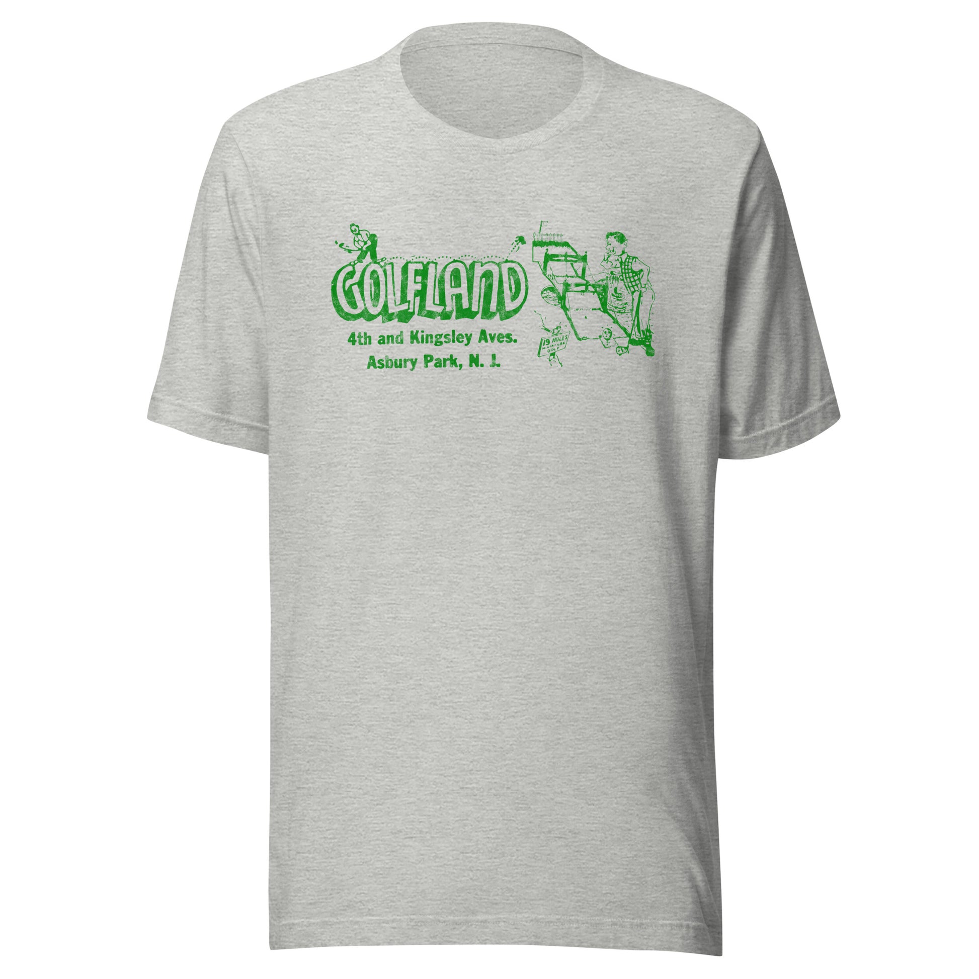 GOLFLAND - ASBURY PARK - Unisex t-shirt Athletic Heather