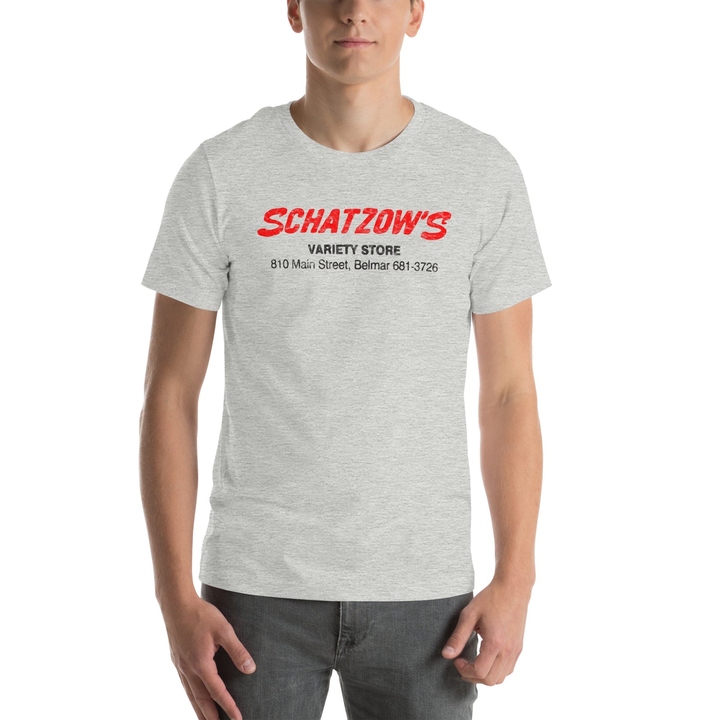Schatzow's Variety Store - BELMAR - Unisex t-shirt Athletic Heather