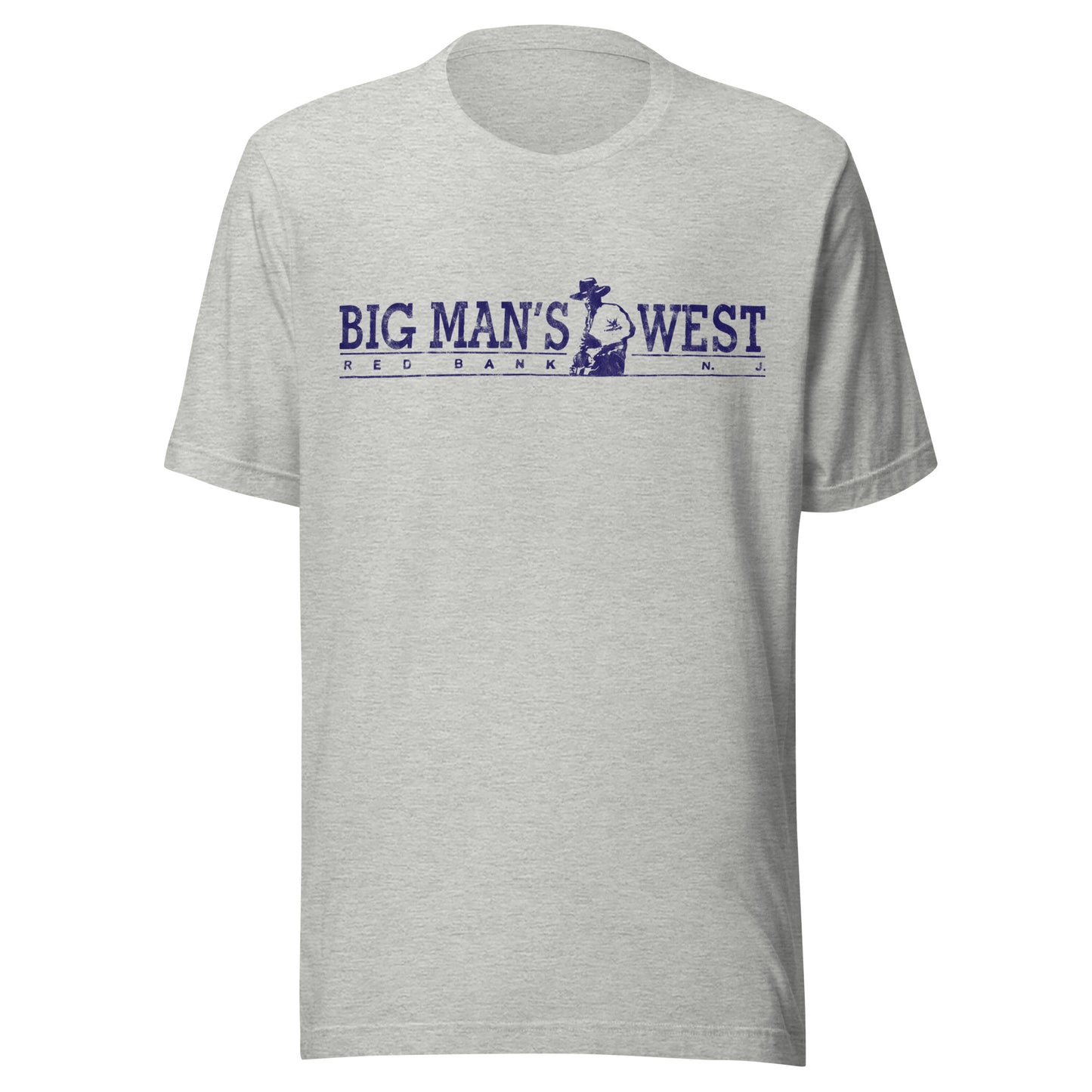 Big Man's West - RED BANK - Short sleeve t-shirt Athletic Heather