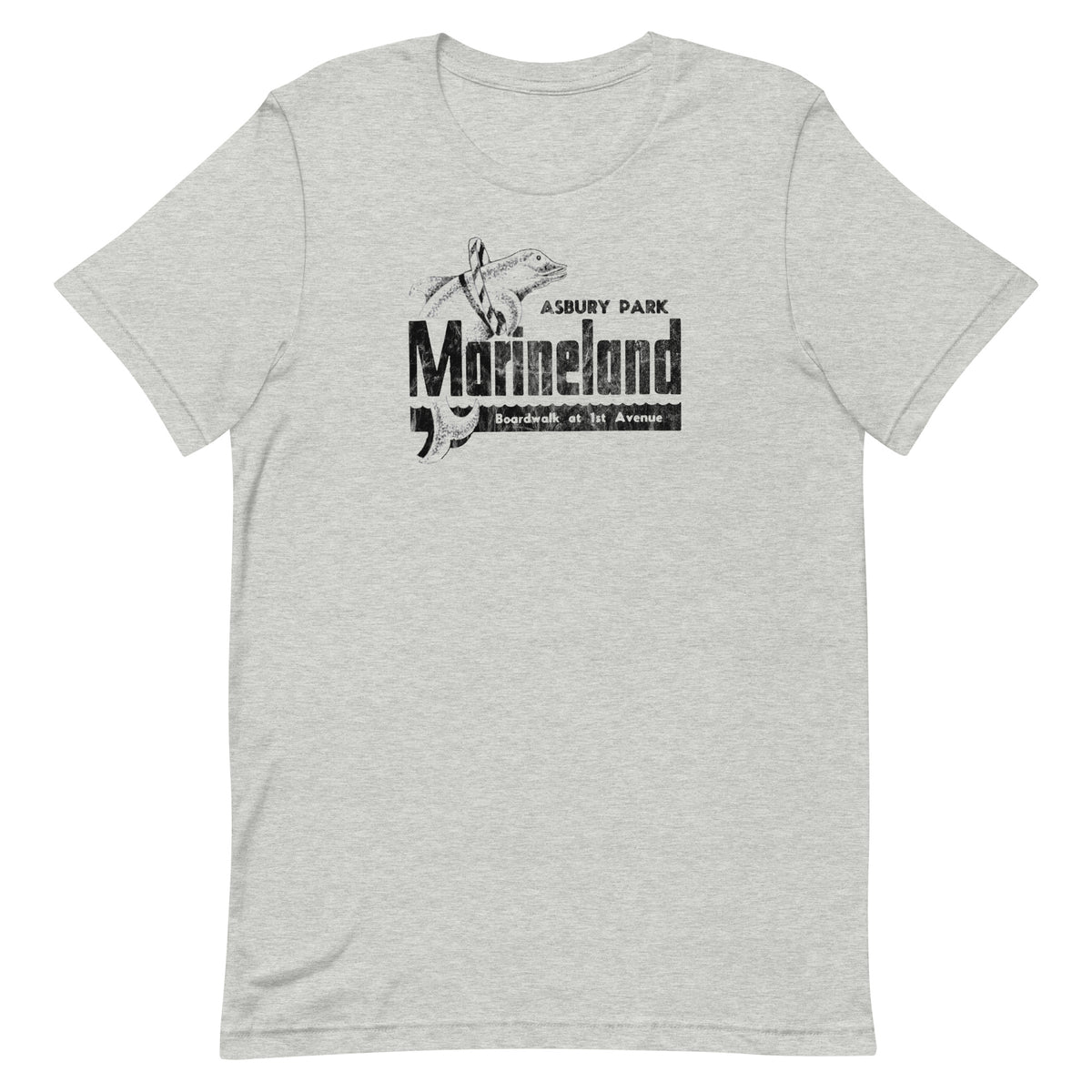 Marineland - ASBURY PARK - Unisex t-shirt Athletic Heather
