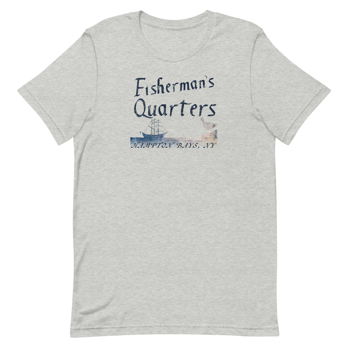 Fisherman's Quarters - HAMPTON BAYS, NY - Unisex t-shirt