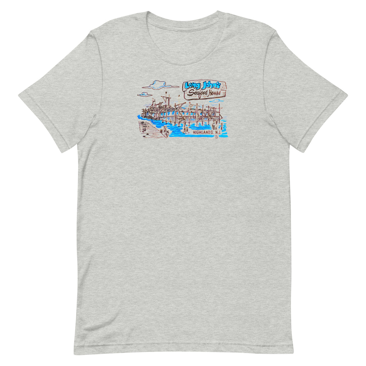 Long John's Seafood House - HIGHLANDS - Unisex t-shirt