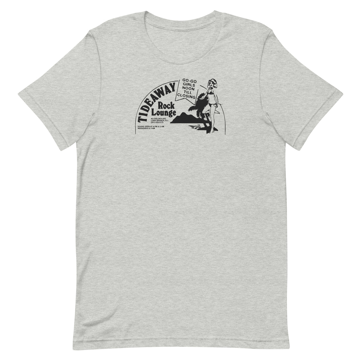 Tideaway Rock Lounge - LONG BRANCH - Short-Sleeve Unisex T-Shirt