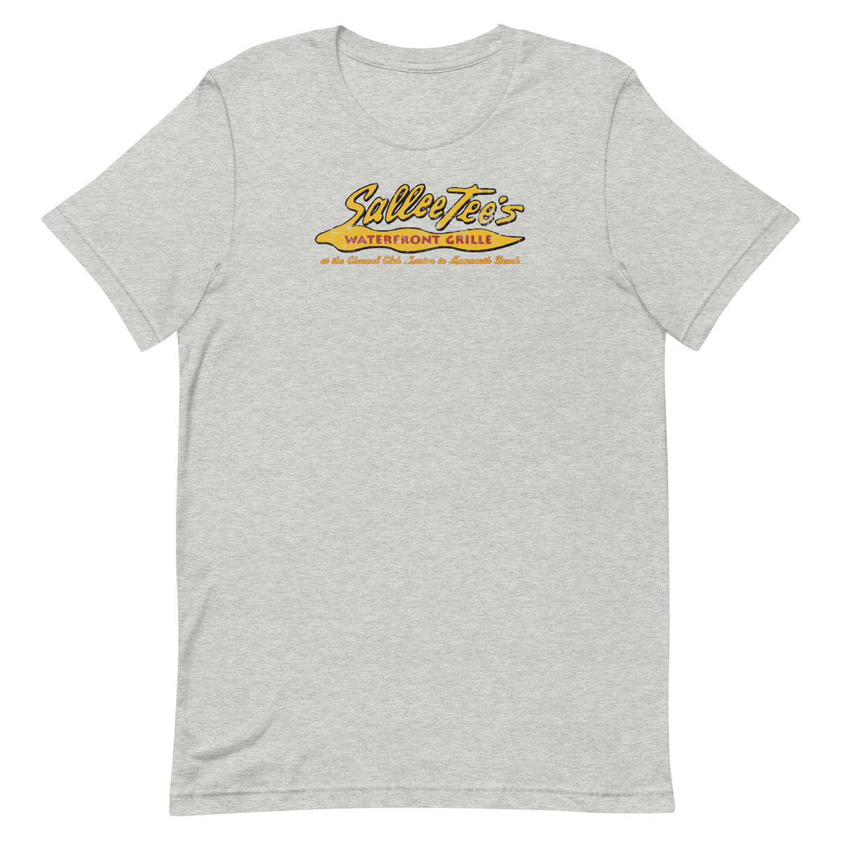 Sallee Tee's Waterfront Grill - MONMOUTH BEACH - Unisex t-shirt