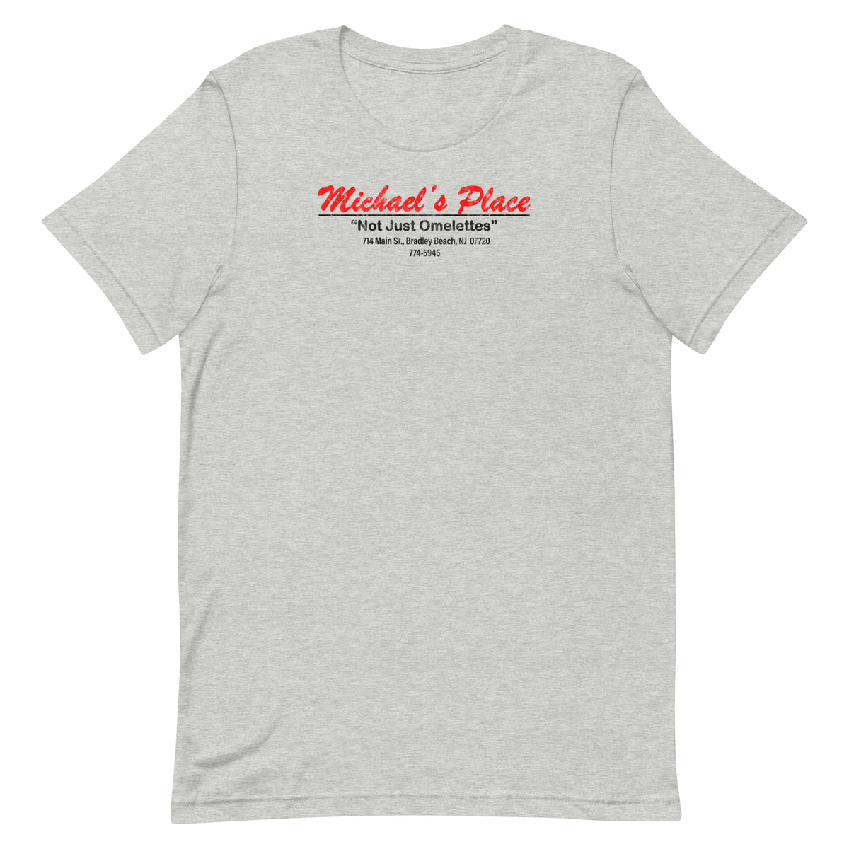 Michael's Place - BRADLEY BEACH - Unisex t-shirt Athletic Heather