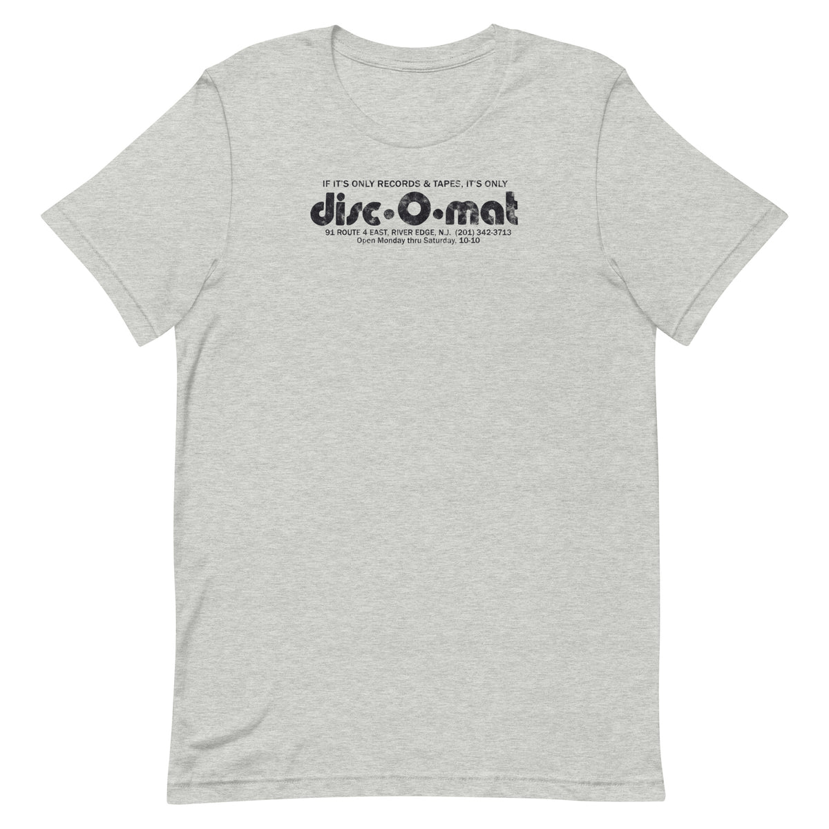 disc-o-mat - RIVER EDGE - Unisex t-shirt Athletic Heather