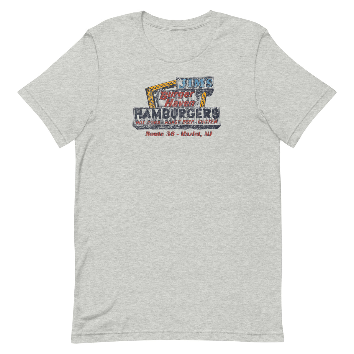 Big Jim's Burger Haven - HAZLET - Unisex t-shirt