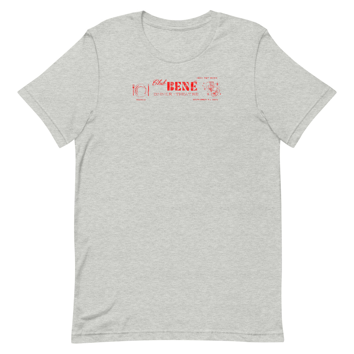 Club Bené - SOUTH AMBOY - Unisex t-shirt Athletic Heather