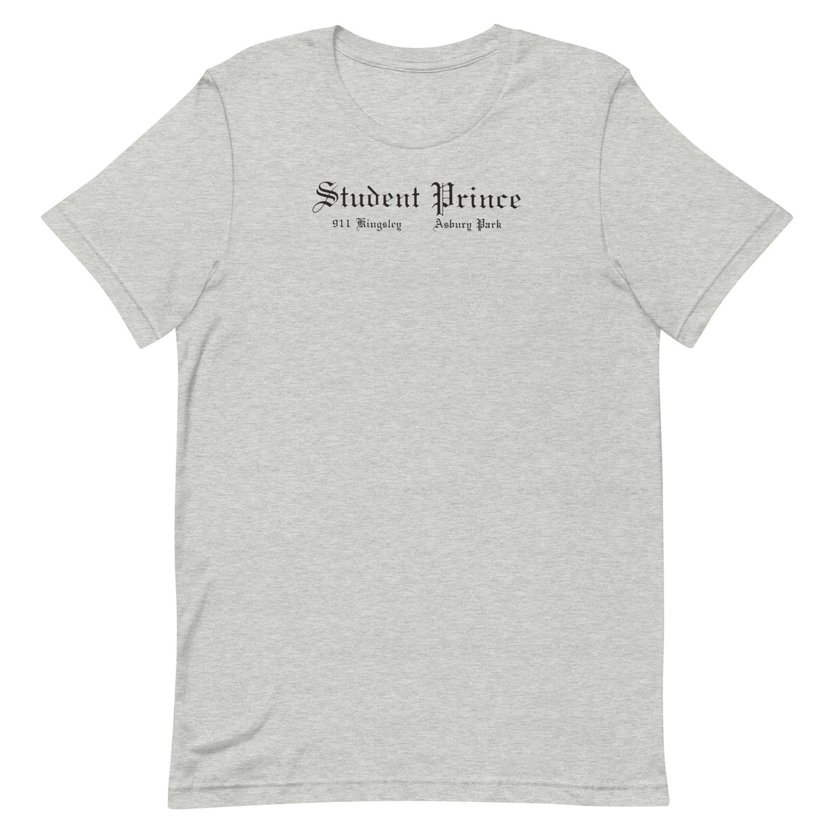 Student Prince (Black Logo) - ASBURY PARK - Unisex t-shirt