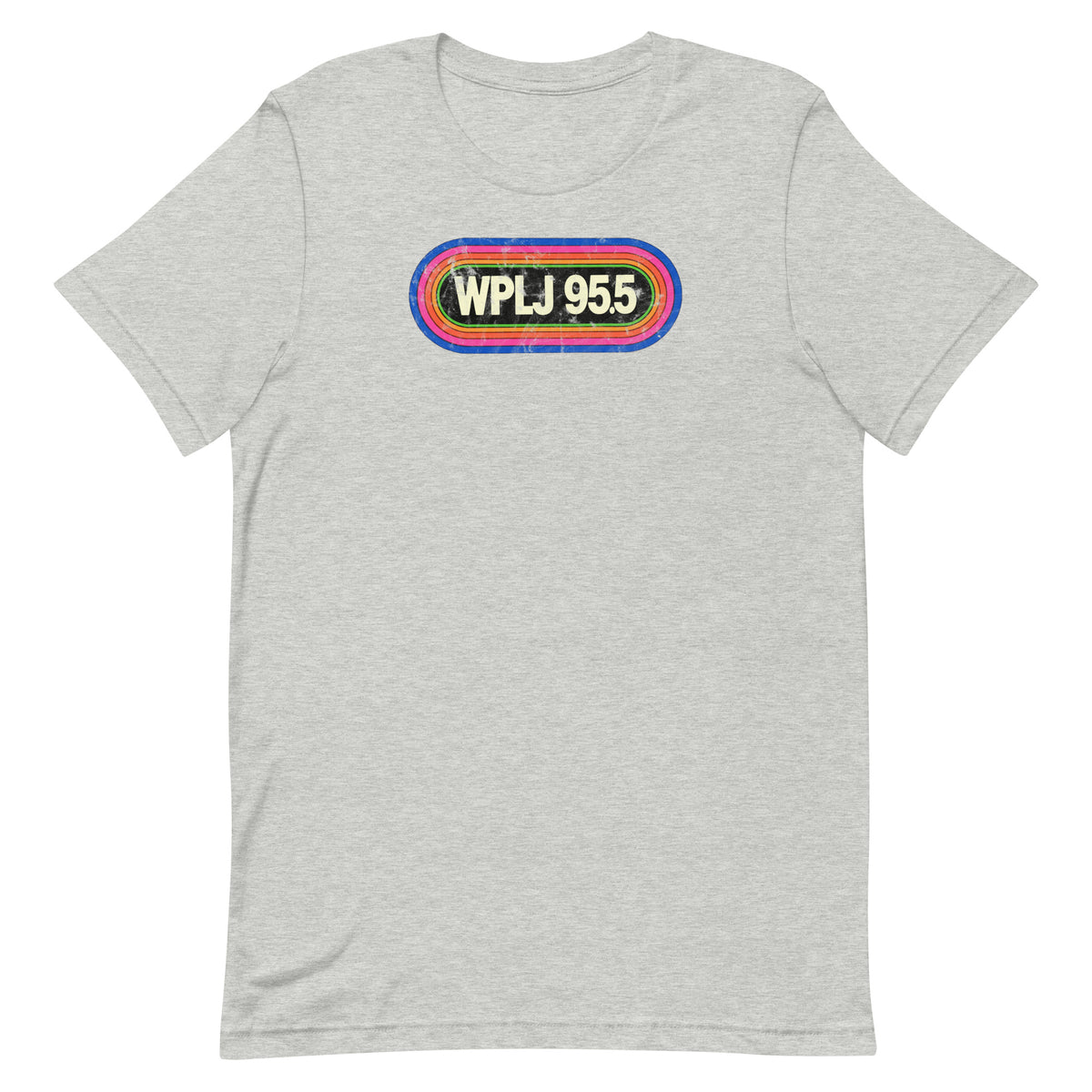 WPLJ 95.5 - NEW JERSEY / NEW YORK / CONNECTICUT - Unisex t-shirt Athletic Heather