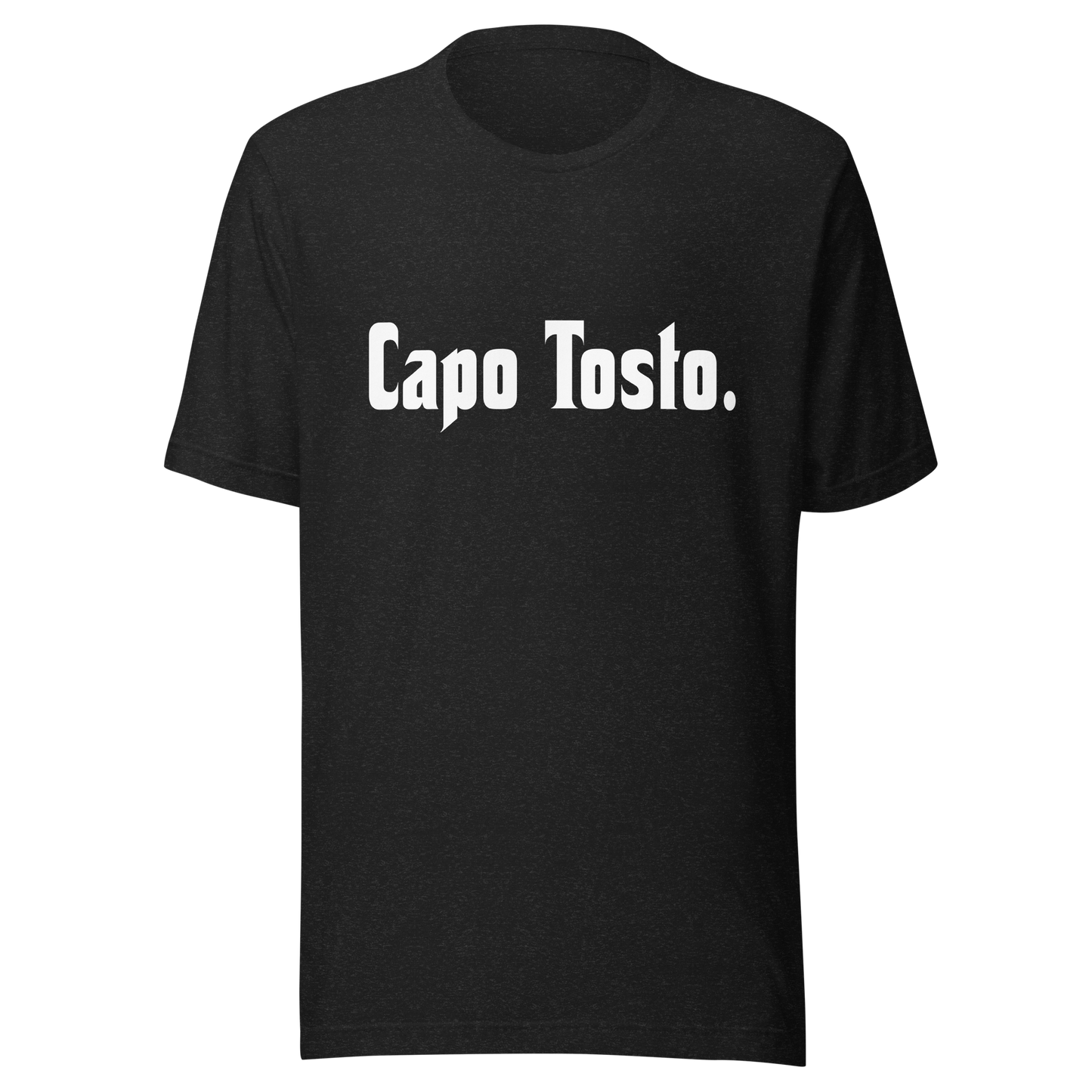 Capo Tosto - Unisex t-shirt Black Heather
