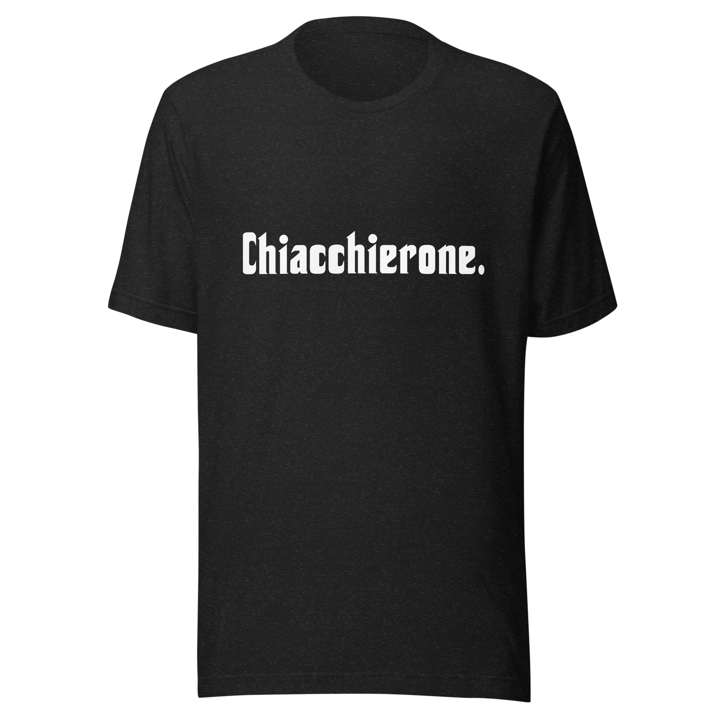 Chiacchierone - Unisex t-shirt Black Heather