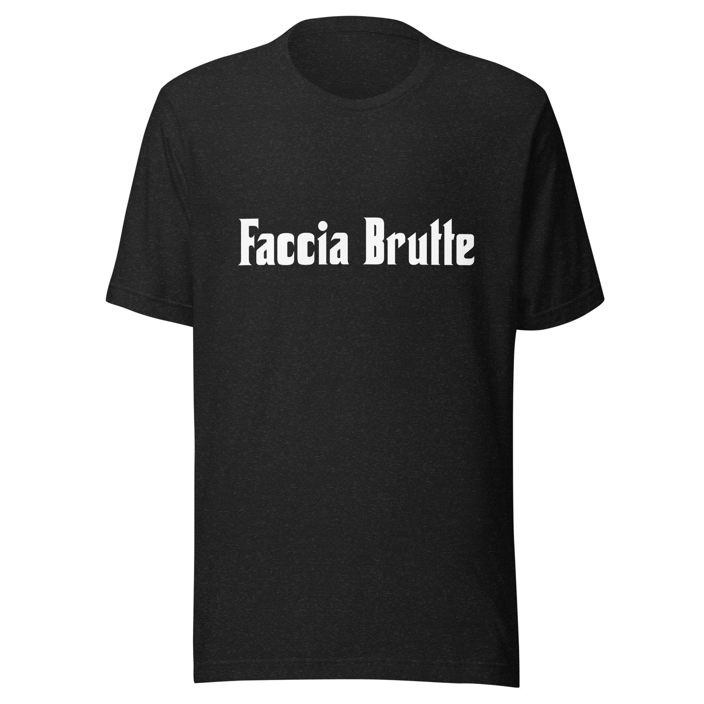 Faccia Brutte - Unisex t-shirt Black Heather