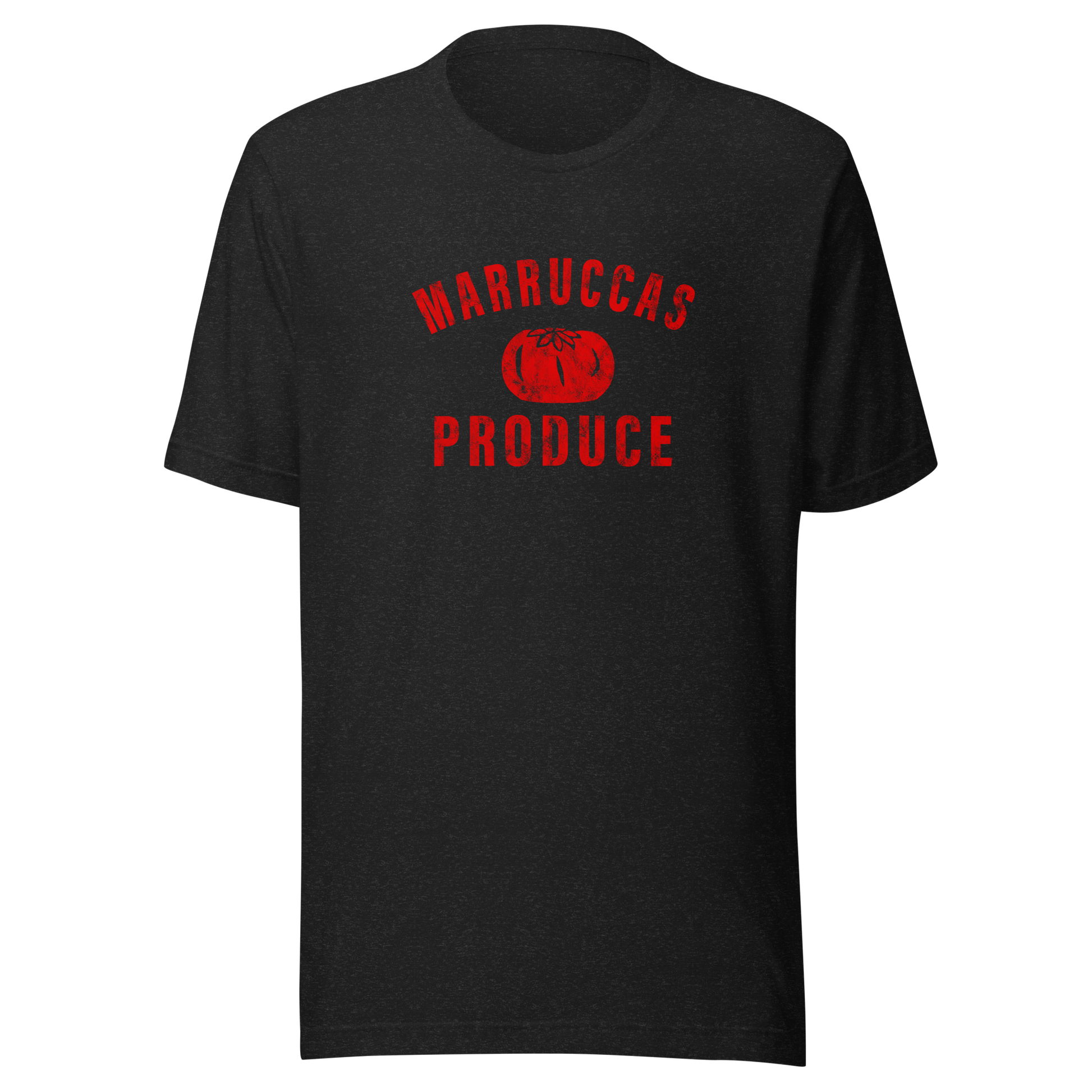 Marrucca's Produce - ASBURY PARK - Unisex t-shirt Black Heather